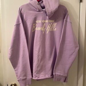 Hotel Homme Femme Beverly Hills Lavender Hoodie